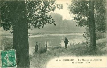 1 vue  - Chelles - La Marne en dessous du Moulin (ouvre la visionneuse)