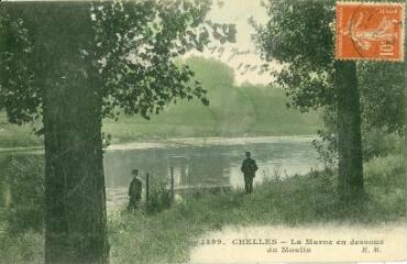 1 vue  - Chelles - La Marne en dessous du Moulin (ouvre la visionneuse)