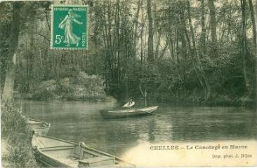1 vue  - Chelles - Le Canotage en Marne (ouvre la visionneuse)