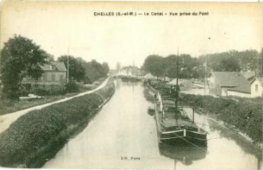 1 vue  - Chelles (S.-et-M.) - Le Canal - Vue prise du Pont (ouvre la visionneuse)
