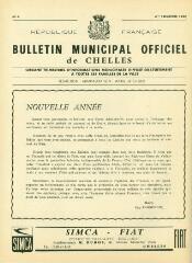 10 vues  - Bulletin Municipal Officiel de Chelles - n° 4, 4ème trimestre 1960. (ouvre la visionneuse)