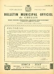 8 vues  - Bulletin Municipal Officiel de Chelles - n° 5, 1er trimestre 1961. (ouvre la visionneuse)