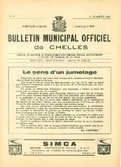 8 vues  - Bulletin Municipal Officiel de Chelles - n° 13, 1er trimestre 1963. (ouvre la visionneuse)