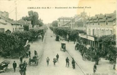 1 vue  - Chelles (S.&-M.) - Boulevard du Maréchal Foch (ouvre la visionneuse)