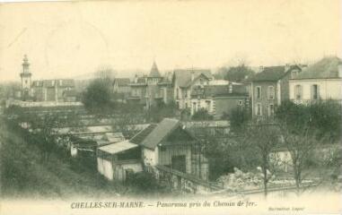 1 vue  - Chelles-sur-Marne - Panorama pris du chemin de fer (ouvre la visionneuse)