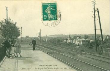 1 vue  - Chelles - La Ligne de Chemin de fer (ouvre la visionneuse)