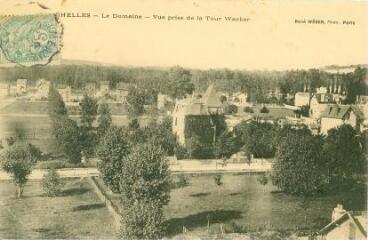 1 vue  - Chelles - Le Domaine - Vue prise de la Tour Wacker (ouvre la visionneuse)