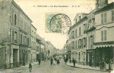 1 vue  - Chelles - La Rue Gambetta (ouvre la visionneuse)