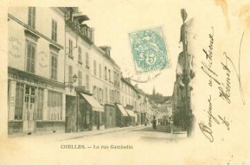 1 vue  - Chelles - La rue Gambetta (ouvre la visionneuse)
