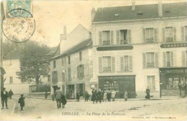 1 vue  - Chelles - Place de la Fontaine (ouvre la visionneuse)
