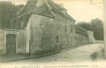 1 vue  - Chelles (S.-et-M.) - Ancien Chemin du Moulin (époque Gallo-Romaine) (ouvre la visionneuse)