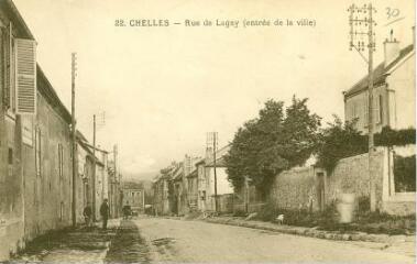 1 vue  - Chelles - Rue de Lagny (entrée de la ville) (ouvre la visionneuse)