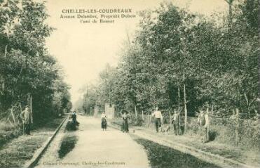1 vue  - Chelles-Les Coudreaux - Avenue Delambre, Propriété Dubois l\'ami Bonnot (ouvre la visionneuse)