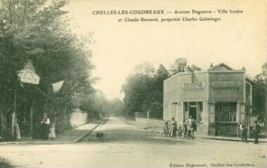 1 vue  - Chelles-Les Coudreaux - Avenue Daguerre - Villa Louise et Claude-Bernard, propriété Charles Gelminger (ouvre la visionneuse)