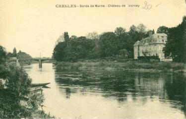 1 vue  - Chelles - Bords de Marne - Château de Gournay (ouvre la visionneuse)