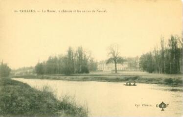 1 vue  - Chelles - La Marne, le château et les usines de Noisiel (ouvre la visionneuse)