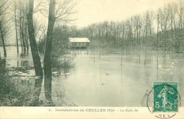 1 vue  - Les inondations de 1910 Chelles - La Belle Ile (ouvre la visionneuse)