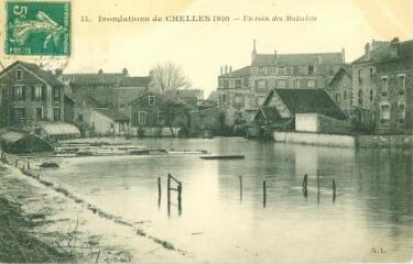 1 vue  - Les inondations de 1910 Chelles - Un coin des Mahulots (ouvre la visionneuse)