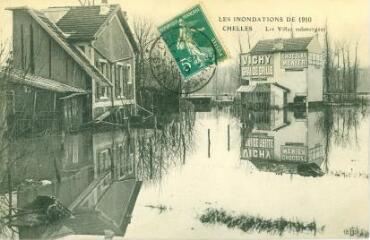 1 vue  - Les inondations de 1910 Chelles - Les Villas submergées (ouvre la visionneuse)