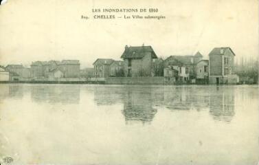 1 vue  - Les inondations de 1910 Chelles - Les Villas submergées (ouvre la visionneuse)