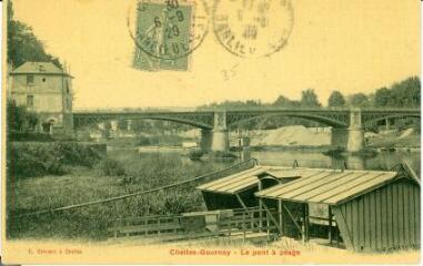 1 vue  - Chelles-Gournay - Le pont à péage (ouvre la visionneuse)