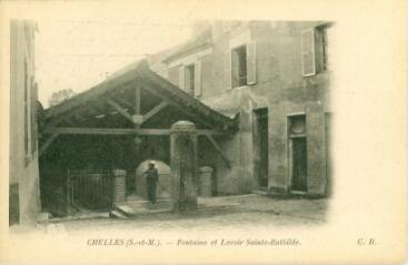 1 vue  - Chelles (S.-et-M.) - Fontaine et lavoir Sainte-Bathilde (ouvre la visionneuse)
