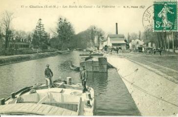1 vue  - Chelles (S.-et-M.) - Les Bords du Canal - La Plâtrière (ouvre la visionneuse)