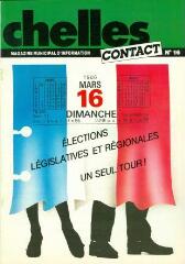 24 vues  - Chelles Contact - n° 16, février/mars 1986. (ouvre la visionneuse)